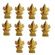 Ganesha Brass Small Statue For Your Pocket | Pack Of 10
