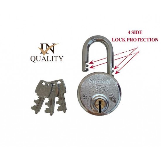 4 Side Protection Locking System Padlock