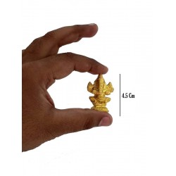 Ganesha Brass Small Statue For Your Pocket | Pack Of 10