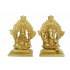Laxmi Ganesh Brass Sculpture