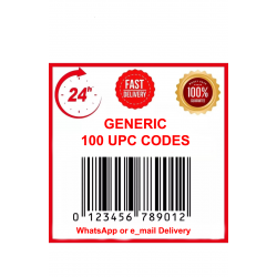 UPC codes Generic UPC codes Generic