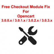 Free Checkout Module Fix For Opencart 3.0.x