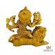 Maa Durga Brass Idol | Car Dashboard Gold